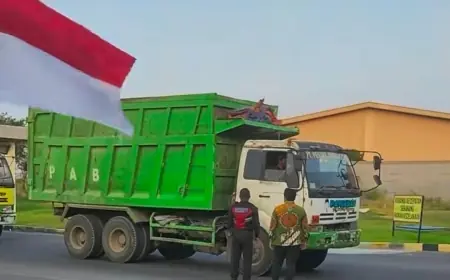 Dishub Gresik Akui Tak Bisa Menindak Truk Langgar Jam Operasional