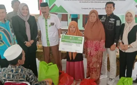 Pemkab Probolinggo dan Kemensos Salurkan Bantuan Atensi bagi 164 Warga Rentan