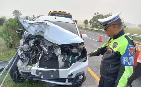 Sopir Diduga Mengantuk Picu Kecelakaan Maut di Tol Jombang