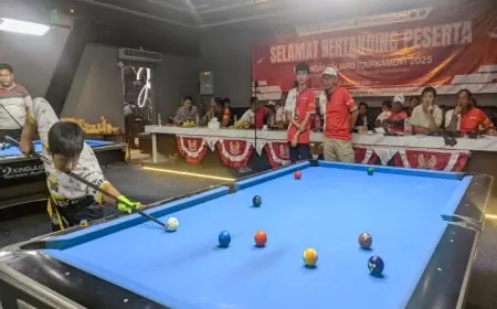 Buka Turnamen, KONI Kota Probolinggo Ajak Semua Pihak Hapus Stigma Negatif pada Olahraga Billiard