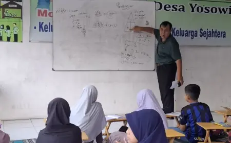 Kelas Matematika Gratis, Cara Dosen di Gresik Memerangi Anak Kecanduan Gadget