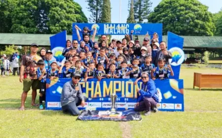 Super Kids Probolinggo Raih Peringkat Ketiga di Liga Malang Junior League 2025