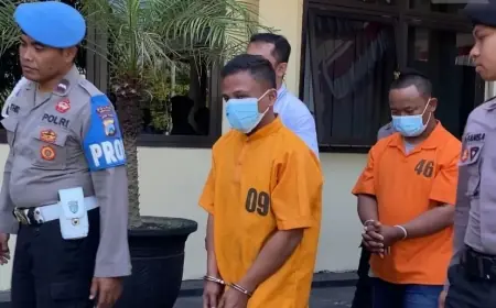 Residivis Lima Hari Bebas Penjara Kembali Ditangkap di Nganjuk