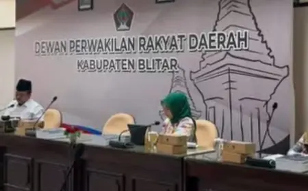 KUA-PPAS Tahun 2026, DPRD Kabupaten Blitar Fokus pada Prioritas Pembangunan Daerah