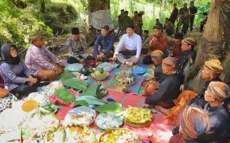 Mas Ipin Ajak Warga Trenggalek Jaga Sumber Air Lewat Tradisi Metri Bumi
