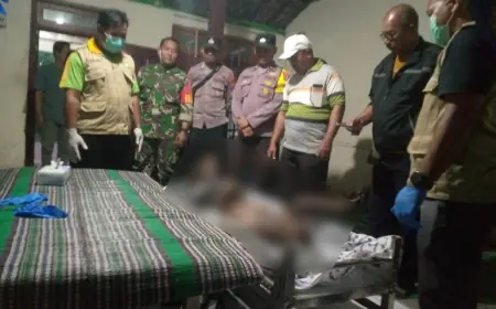 Terjebak Api, Buruh Tani di Mojokerto Tewas saat Bakar Ladang Tebu