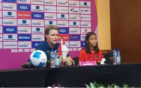 Timnas Putri U-16 Indonesia Optimistis Tantang Australia di Semifinal