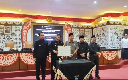 Bupati dan DPRD Nganjuk Sepakati Perubahan KUA-PPAS 2025