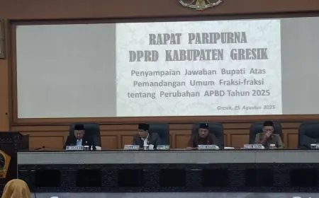 Gaji DPRD Gresik Naik, Tunjangan Perumahan Pimpinan Capai Rp39,6 Juta Per Bulan