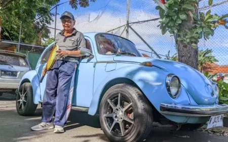 Lebih dari Sekadar Besi, Ini Makna VW Kodok bagi Seorang Bandyk Sutrisno