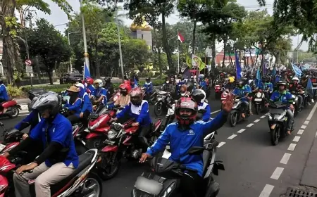 Rute Aksi Buruh 28 Agustus di Surabaya: Waspada Kepadatan Lalu Lintas