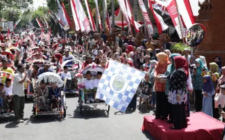 Meriah, Khitan Massal di Nganjuk Dihadiri 352 Peserta dari Berbagai Daerah