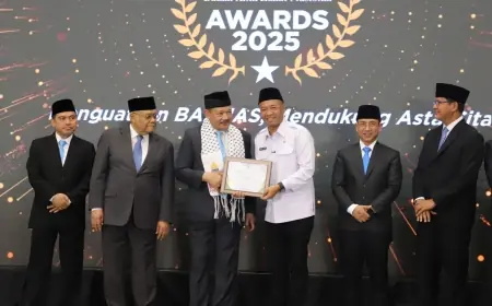 Bupati Tulungagung Raih Penghargaan Nasional di Ajang Baznas Awards 2025