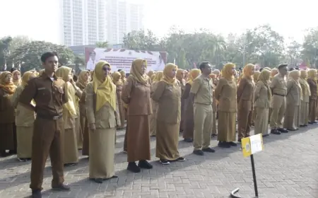 Didominasi Tenaga Teknis, 562 Pegawai Honorer Pemkab Gresik Diangkat PPPK
