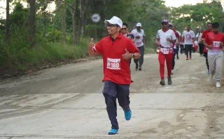 SIG Tuban Gelar Fun Trail Run Rayakan Kemerdekaan RI dan HUT Pabrik