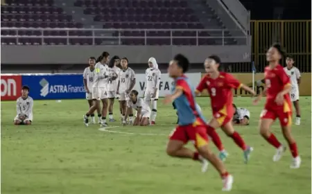 Timnas Putri U-16 Gagal Rebut Peringkat 3 Seusai Tumbang dari Vietnam