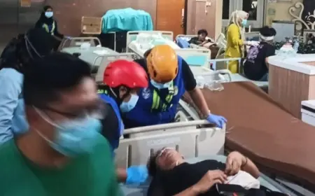 Demo Ricuh di Kota Malang, Gas Air Mata Tembus RS Saiful Anwar, Pasien Dievakuasi
