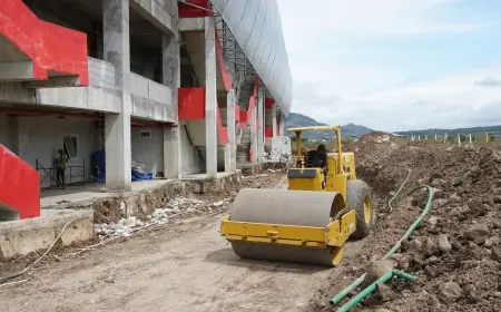 Pembangunan Stadion GDJ Kediri Tahap Dua  Dimulai