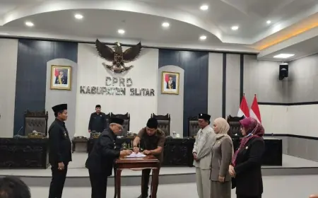 Kompak, DPRD dan Pemkab Blitar Resmi Sepakati Perubahan KUA-PPAS 2025