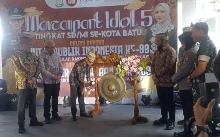 Kejari Batu Gelar Macapat Idol ke-5, Ajak Siswa SD/MI Lestarikan Budaya Jawa
