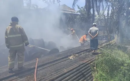 Gudang Fiber Optik di Gresik Terbakar, Diduga Terdapat Unsur Sengaja
