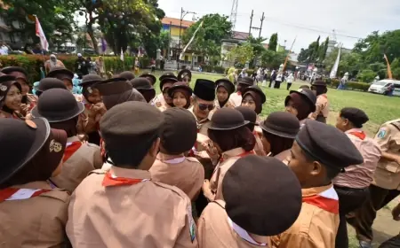 Apel HUT Pramuka di Kabupaten Pasuruan, Kak Shobih: Pramuka harus menjadi Gelombang bukan Gelembung