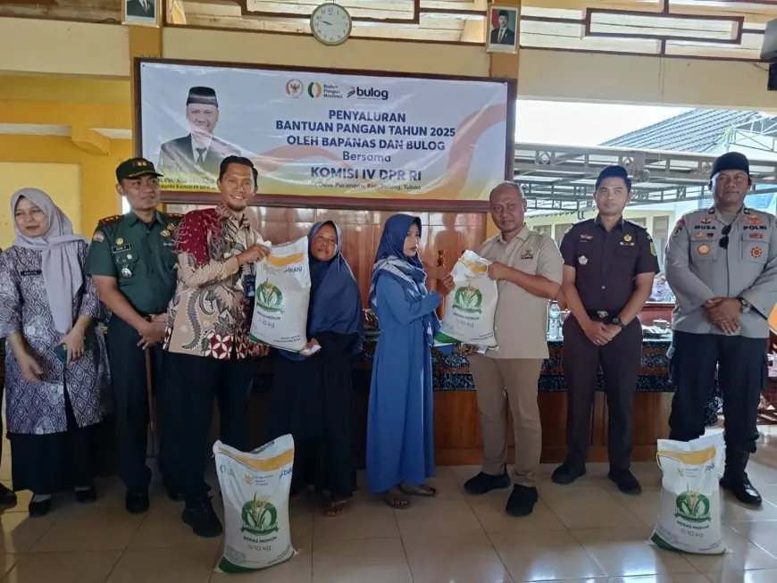 Komisi IV DPR RI, Eko Wahyudi, Kawal Penyaluran Bantuan Pangan di Tuban, Pastikan Kualitas dan Tepat Sasaran