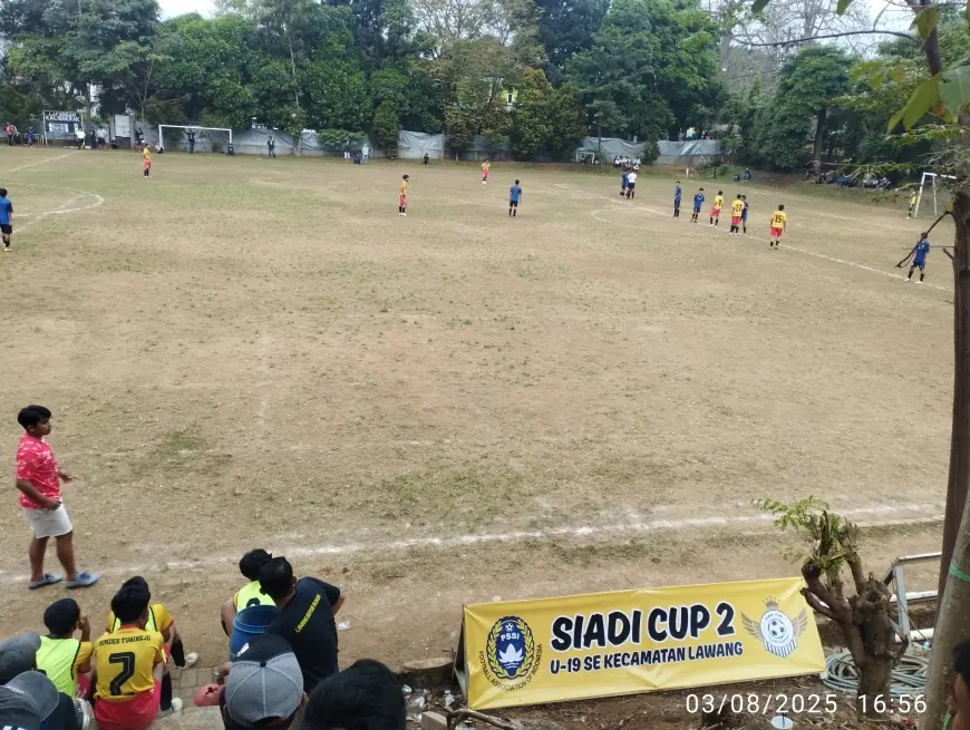 Siadi Cup 2025 Resmi Dibuka, Legislator Jatim Tekankan Sportivitas dan Pembinaan Pemuda Lewat Sepak Bola