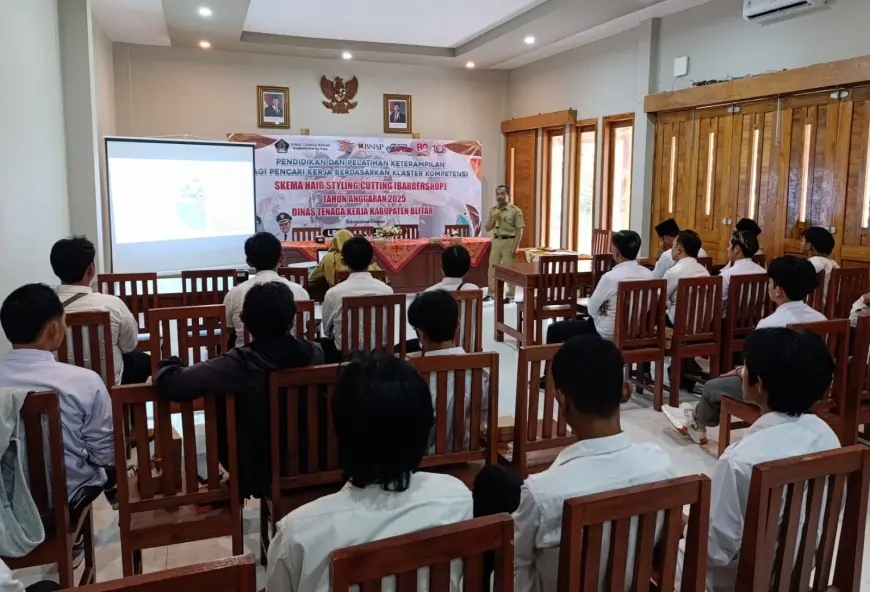 Pelatihan Kerja di Kabupaten Blitar melalui DBHCHT 2025, Serapan Anggaran Sudah Capai 35 Persen