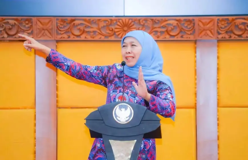 Khofifah Minta Perangkat Desa Gencarkan Edukasi Bahaya Judol dan Pinjol