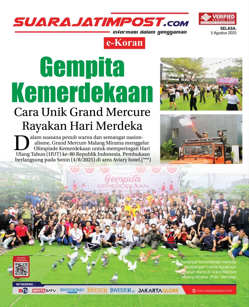 eKoran, Edisi Selasa, 5 Agustus 2025