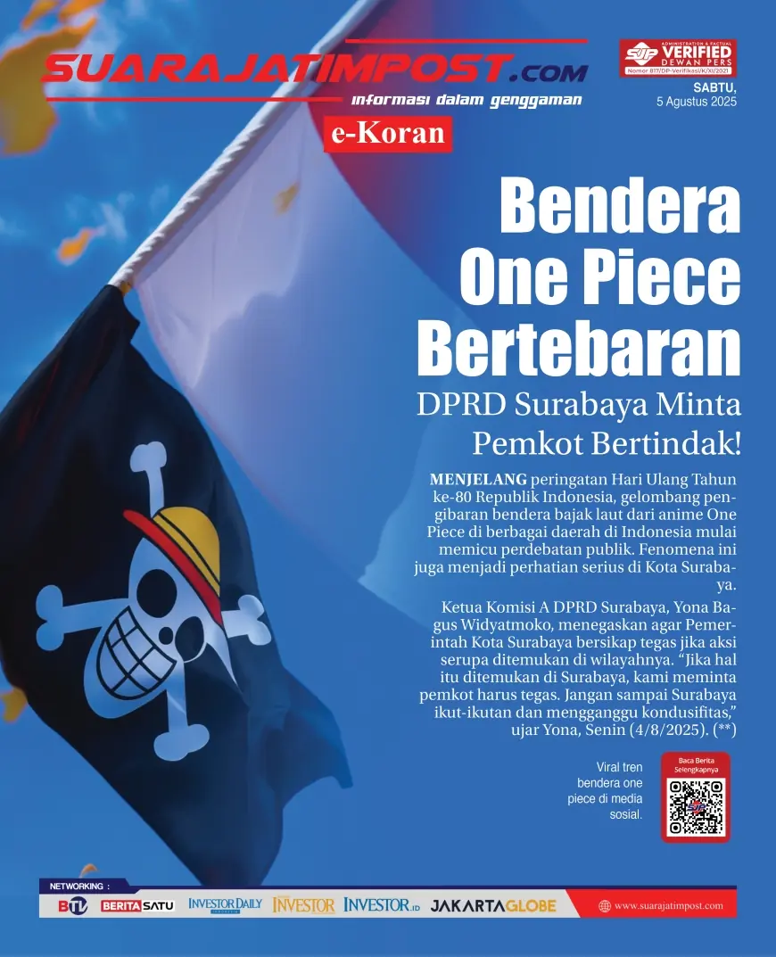 eKoran, Edisi Selasa, 5 Agustus 2025