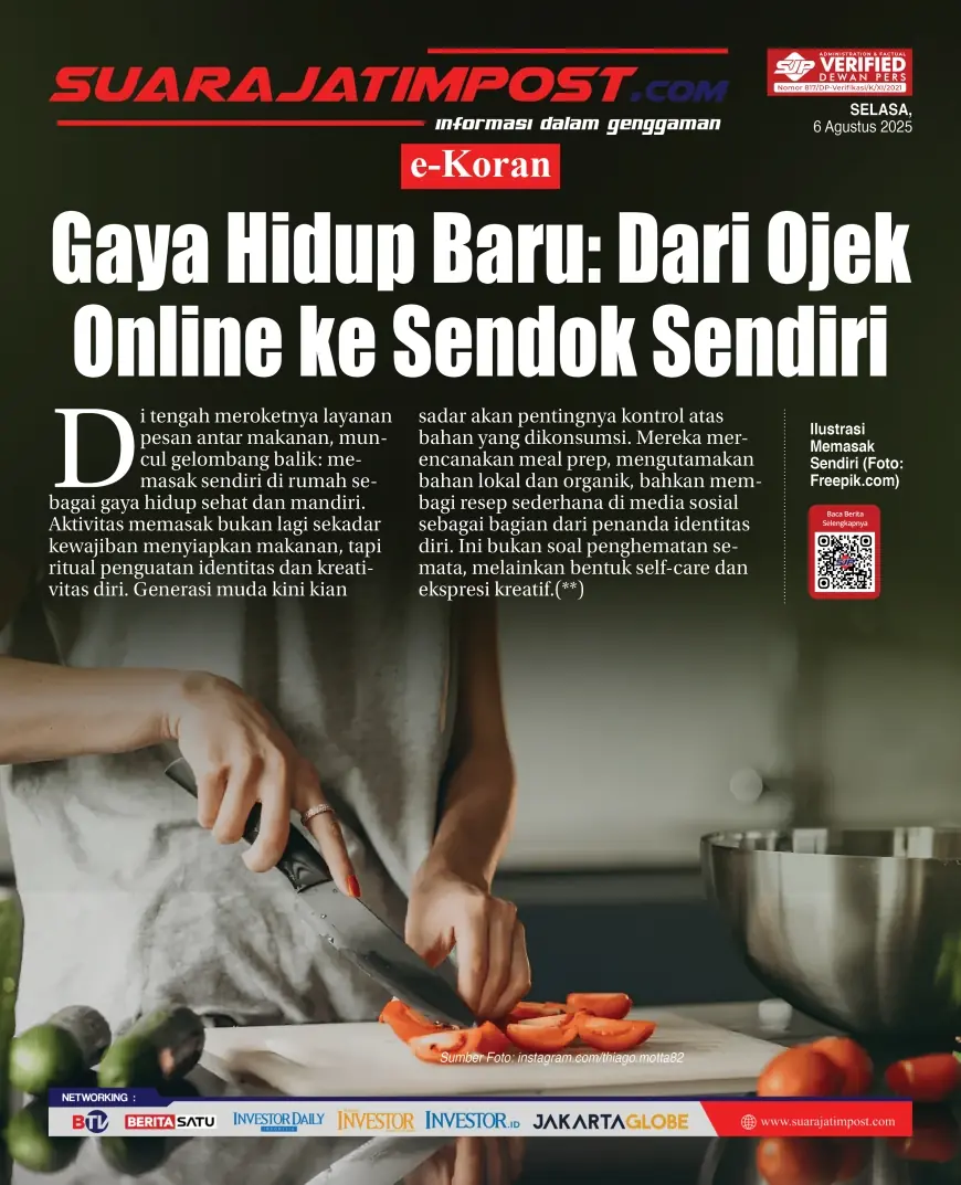 eKoran, Edisi Rabu, 6 Agustus 2025