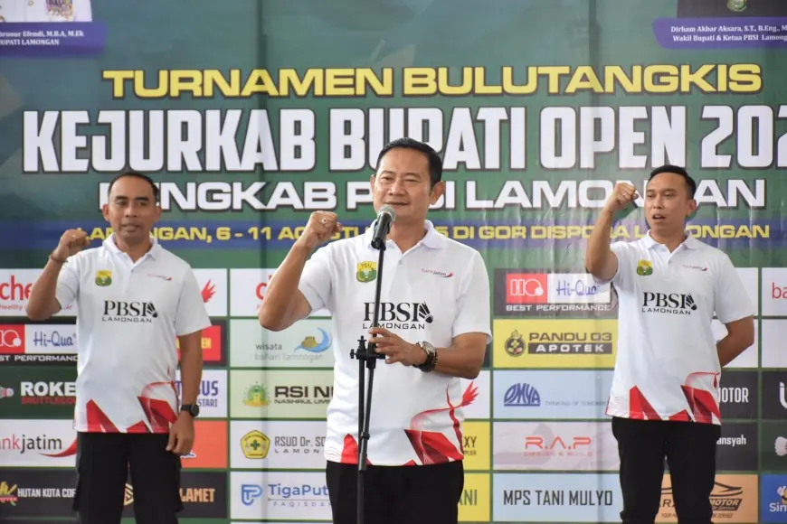 Kejurkab dan Bupati Open Bulutangkis di Lamongan Diramaikan  724 Atlet