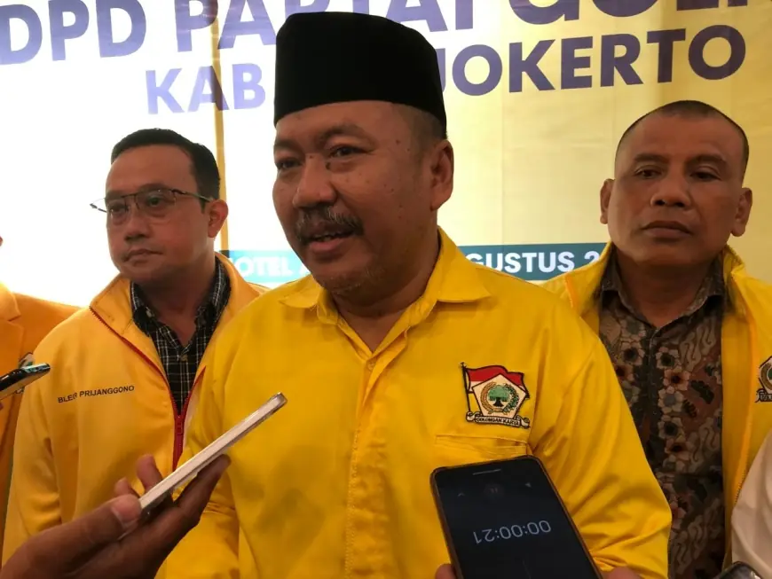 Golkar Mojokerto Mantapkan Sinergi dengan Pemkab, Winajad Kembali Terpilih