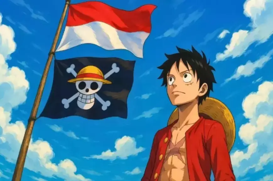Ekspresi Kreatif atau Protes Sosial? Bendera One Piece Bicara Lebih dari Tren