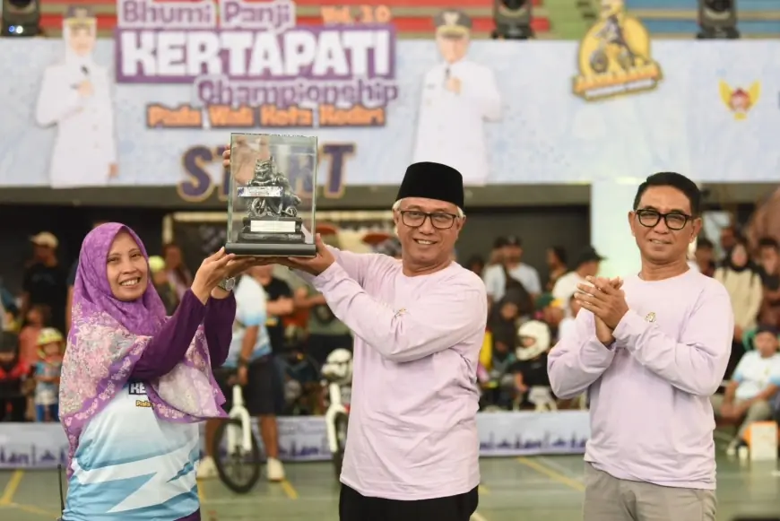 Gus Qowim Buka Bhumi Panji Kertapati Volume 3.0 Pushbike Championship Piala Wali Kota Kediri