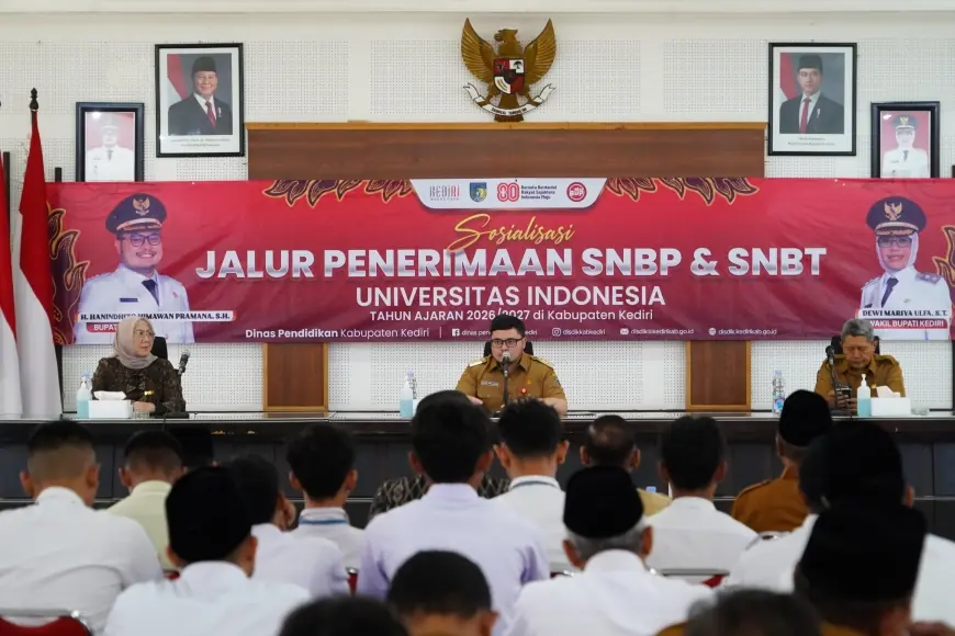 Mas Dhito Berharap Banyak Pelajar dari Kediri Masuk Perguruan Tinggi Negeri