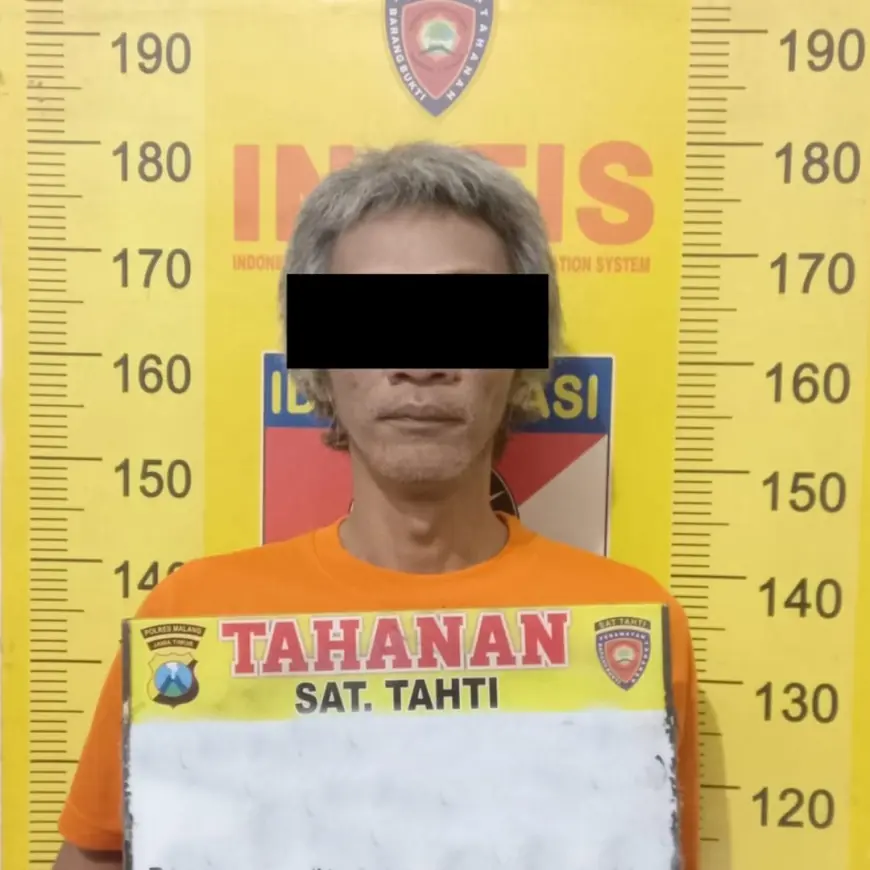 Edarkan Sabu dan Tanam Ganja, Pria di Tumpang Ditangkap Polisi