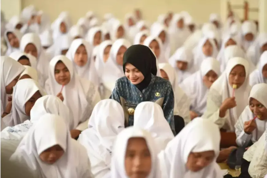 Wali Kota Kediri Dorong Budaya Aksi Bergizi di Ponpes Al Amien Ngasinan