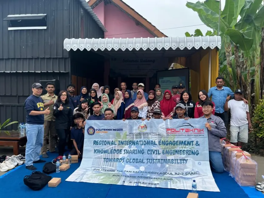 Kolaborasi Internasional Polinema dan PSA Malaysia: Dorong Kemandirian Desa Lewat Pengabdian Masyarakat