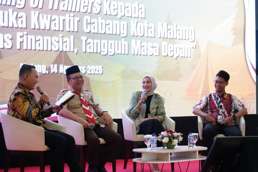 OJK Malang Latih Ratusan Pembina Pramuka Jadi Duta Literasi Keuangan
