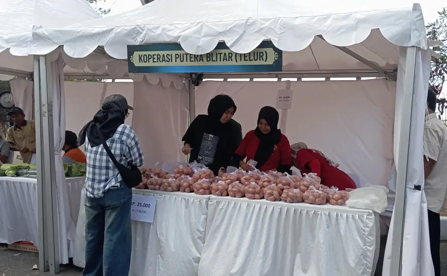 Operasi Pasar di Blitar Sediakan Bahan Pokok dengan Harga Jauh Lebih Murah