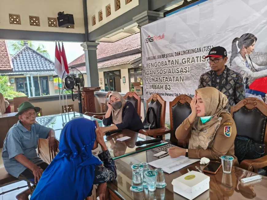 Pengobatan Gratis SIG Tingkatkan Kesehatan Warga Tuban
