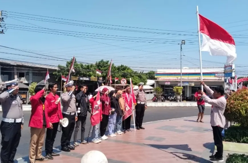 GMNI Probolinggo Gelar Upacara Bendera dan Orasi Kebangsaan di HUT ke-80 RI