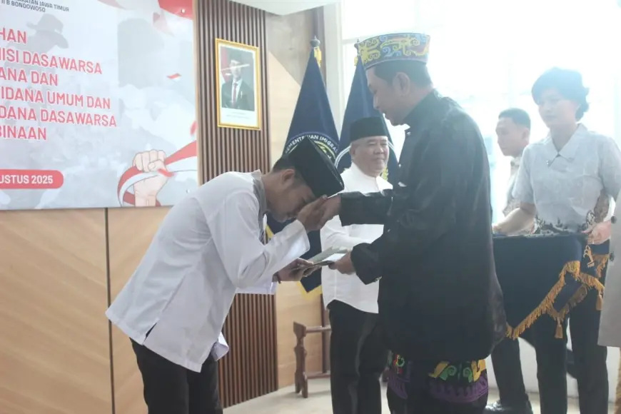 Lapas Bondowoso Beri Remisi Kemerdekaan, Bupati: Ini Bukan Hadiah, Tapi Apresiasi