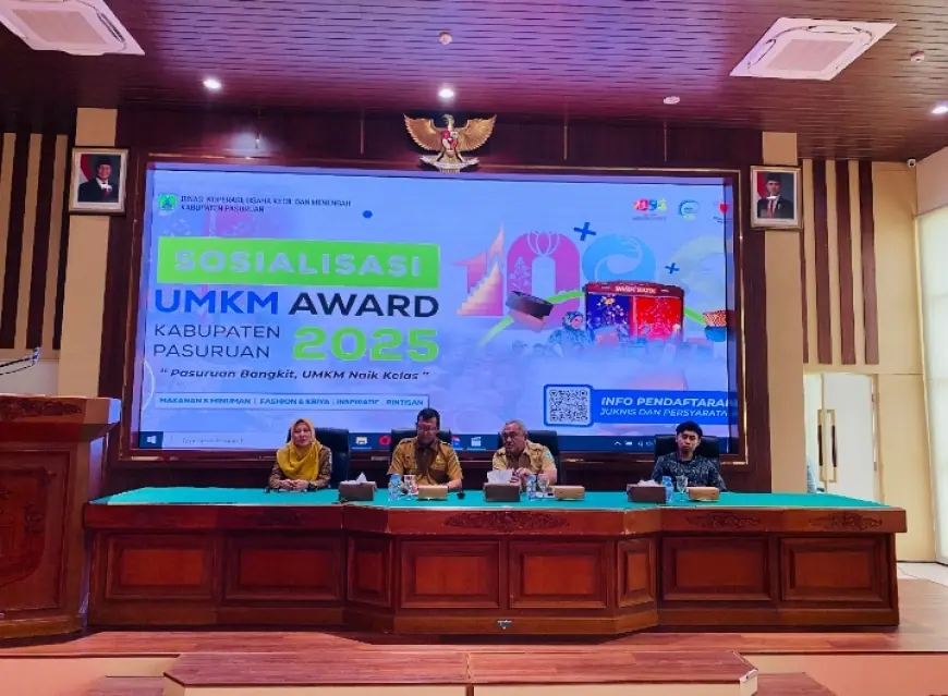 UMKM Award 2025 Kembali Digelar, Ajak UMKM Pasuruan Naik Kelas
