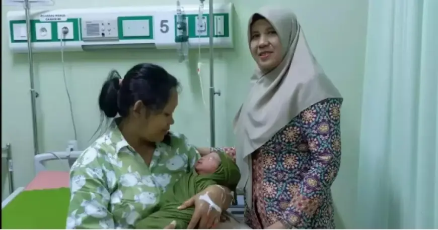 Bayi Lahir 17 Agustus di RSUD Trenggalek, Diberi Nama Mahardika