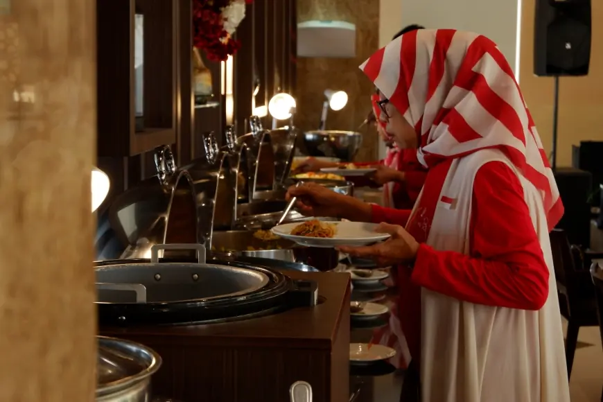 Rayakan HUT ke-80 RI, Hotel Santika Gresik Gelar Pesta Kuliner Bertema Nusantara