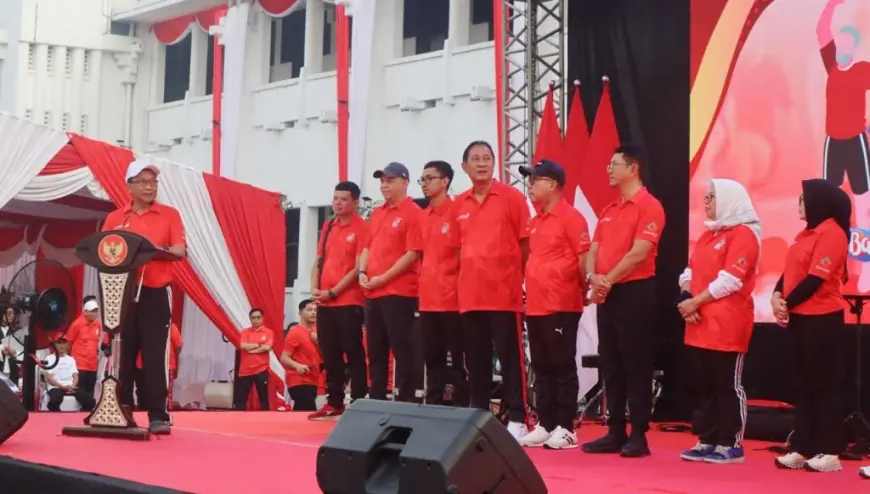 Bank Jatim dan Pemkot Surabaya Gelar Senam Lansia, Perkuat Kepedulian Sosial